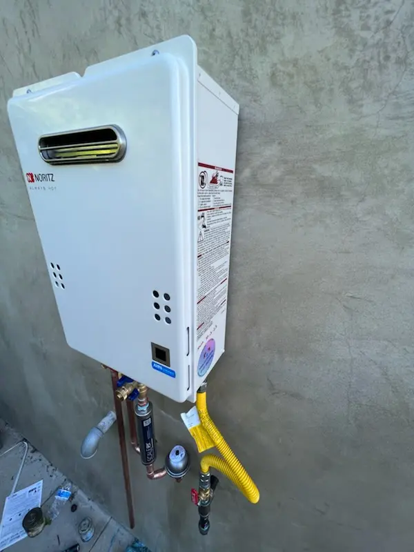 Tankless water heater installation for Saddlebrooke homes